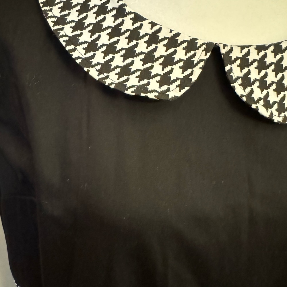 Smak Parlour Houndstooth Shift Dress. 2X. EUC. Pockets!!